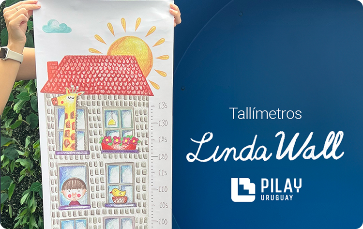 Pilay Uruguay acompaña nuevos comienzos con un tallímetro para bebés